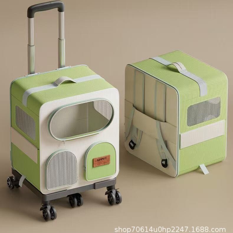 Pet Trolley Box, Large Capacity Backpack, Cat Bag, Airline Box, Portable Travel Bag Wholesale Pet Trolley Box, Large Capacity Backpack, Cat Bag, Airline Box, Portable Travel Bag Wholesale