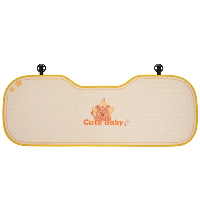 Car Lumbar Support Cushion, Headrest - honeycomb-glasses-bear-seat-cushion-for-the-back-row