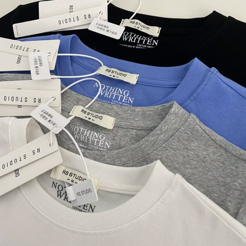 Korean Style! High-Quality Goods 2026 Spring Minimalist Versatile Elegant Slim-Fit Short-Sleeve T-Shirt for Women Korean Style! High-Quality Goods 2026 Spring Minimalist Versatile Elegant Slim-Fit Short-Sleeve T-Shirt for Women