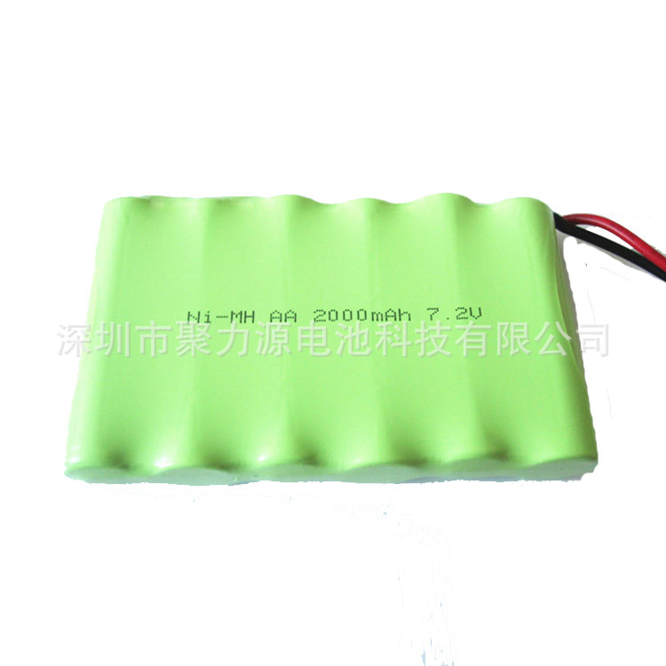 镍氢电池组AA2000MAH 7.2V5号电池美容按摩玩具工具太阳能灯电池