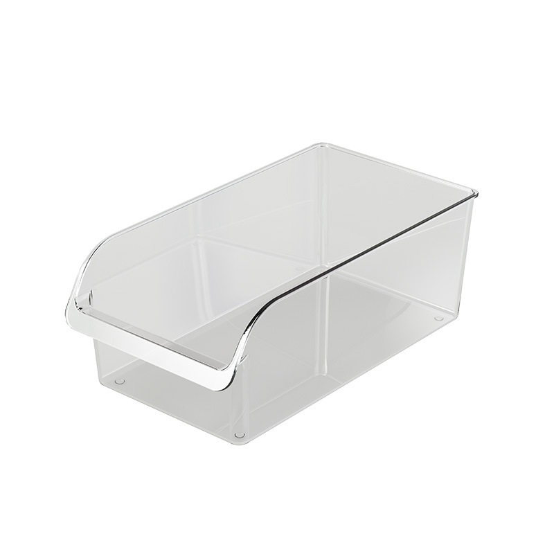 Caja de almacenamiento de frigorífico tipo cajón Caja de almacenamiento Caja de huevos de grado alimenticio especial para congelador de cocina Caja de subempaque de conservación fresca transparente