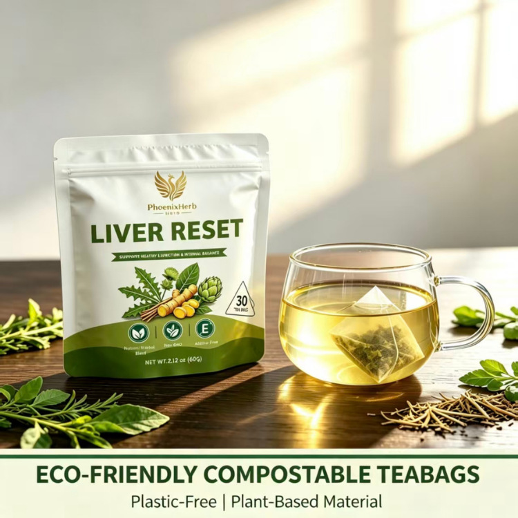 Seaweed Burdock Mineral Herbal Tea 60g Corn Fiber Pyramid Tea Bags Cold Brewed Sugar Free key features
