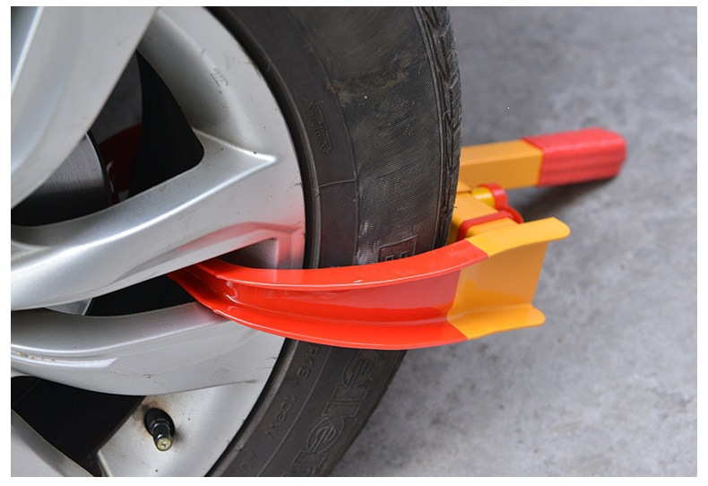 Suitable for car tire locks, thickened car locking device, wheel locks, anti-theft locks for small cars, and specialized car locking devices
