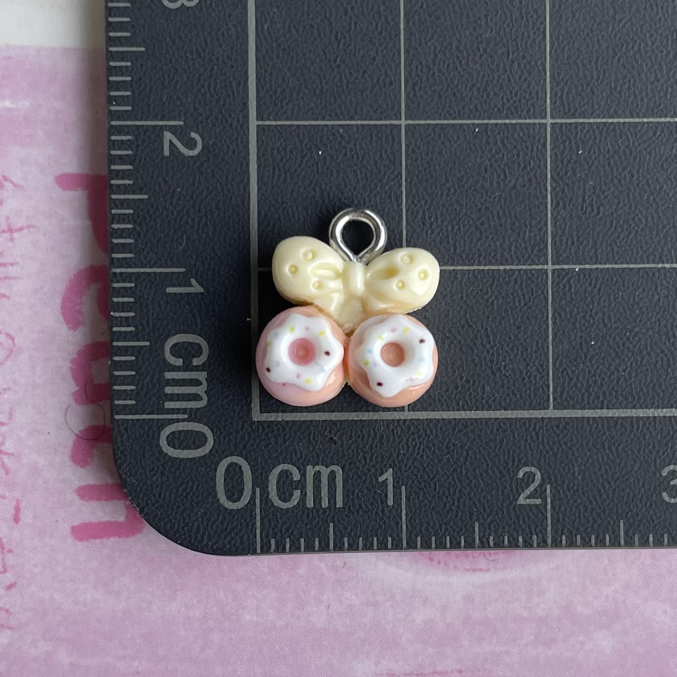 3g Weight Pendant Jewelry Making Type 12 * 14mm Jewelry Making Size DIY Jewelry Accessories Classification 1 Piece Quantity Resin Material Cartoon, Fruit, Donuts Pattern All Seasons Season Polished Finish Cute Style 1 Piece 12 * 14mm Resin Cartoon Fruit Donuts Polished Pendant DIY Jewelry Accessories 4