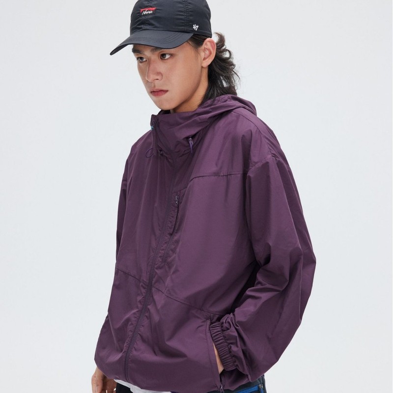 屋外フード付き日焼け止め服、軽量UPF50+日焼け止め通気性皮膚服、夏の日焼け止め服、男性用クール皮膚服|undefined