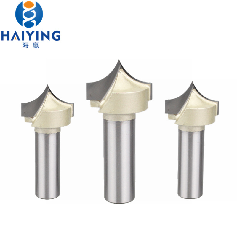 海赢尖嘴雕刻刀木工圆角刀木料开槽刀修边镂铣刀