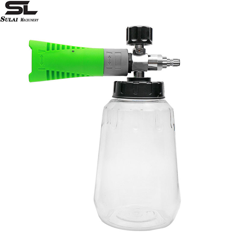 亚马逊跨境PA壶清洗机洗车泡沫壶高压水枪专用泡沫喷壶可调节喷头