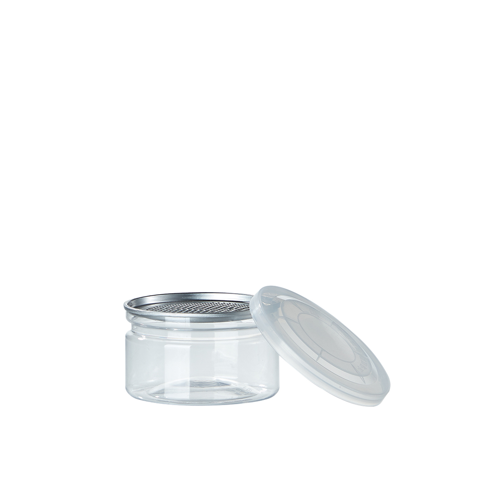 Shuangyang spot tarro de plástico transparente botella de plástico vacía pet tarro sellado de embalaje de galletas de nuez redonda de grado alimenticio image 7