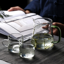 WUQA加厚玻璃泡茶壶茶漏一体懒人耐热茶杯代紫砂个人功夫茶具