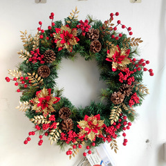 クリスマス花輪クリスマスプレゼントイベント装飾クリスマス装飾品ホテルショーウインドーストラップクリスマス花輪