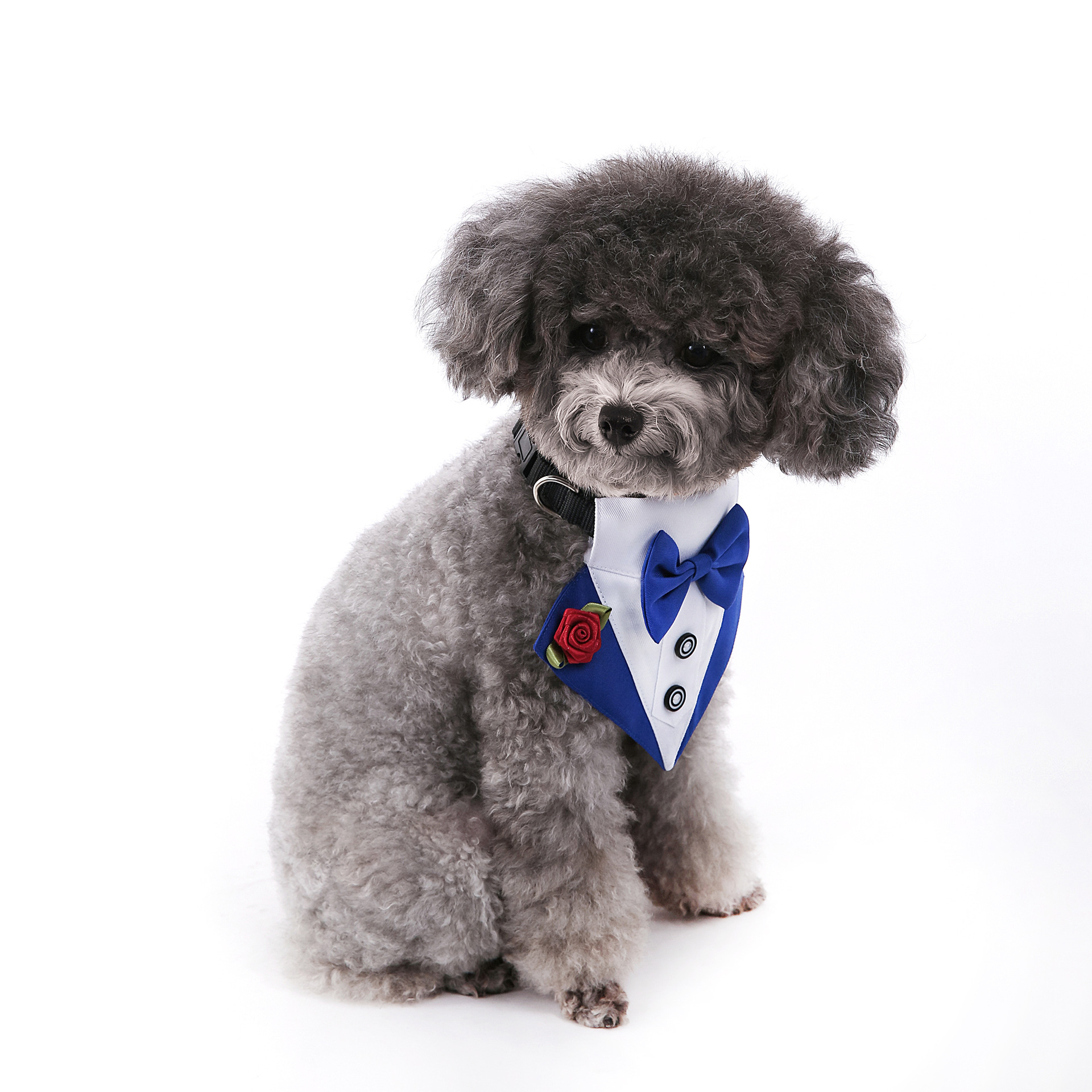 Navidad Año Nuevo transfronterizo nuevo estilo británico trajes de boda toallas de boda toallas de triángulo bufandas para mascotas