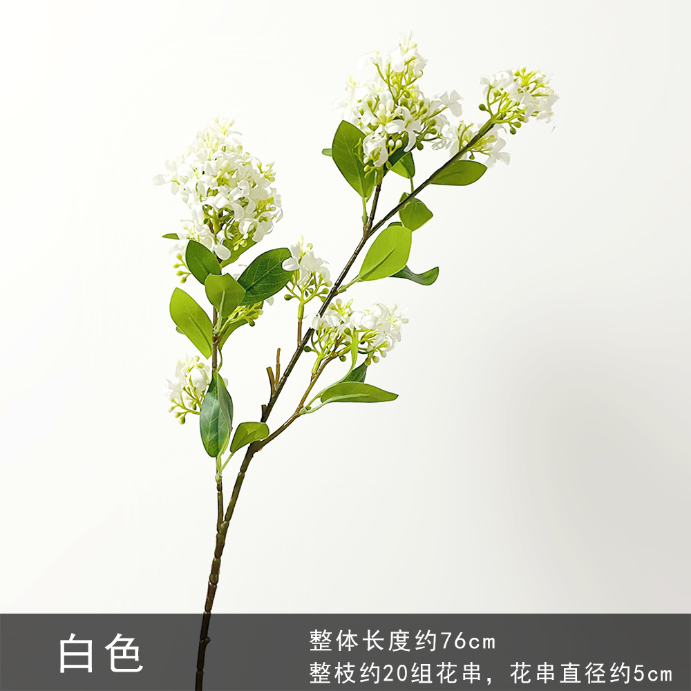 Simulación de miles de lixiang pastoral pequeño hogar fresco decoración de la sala de bodas decoración de la noche para la fotografía de clavo de olor osmanthus