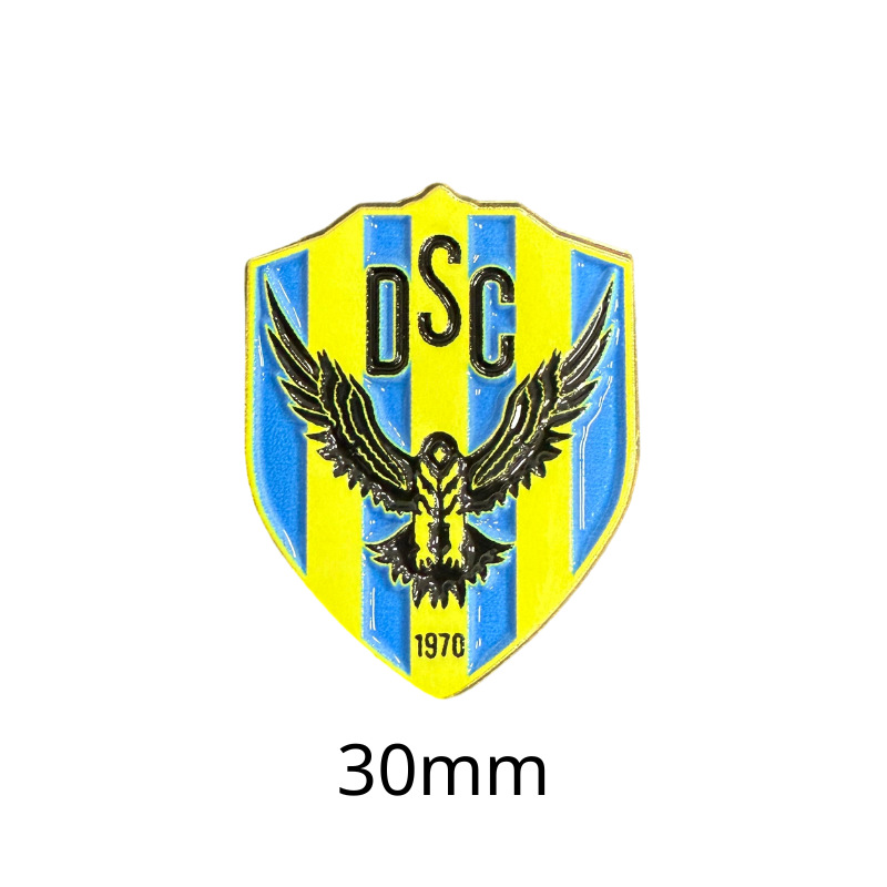 Insignias metálicas transfronterizas, pegatinas para teléfonos móviles, broches, Copa Mundial, Liga de Campeones, club de fútbol, insignias del Real Madrid, insignias del Liverpool al por mayor