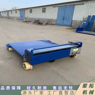 聚拓 大棚轨道运输车 电动遥控平板轨道车 轨道货物搬运车