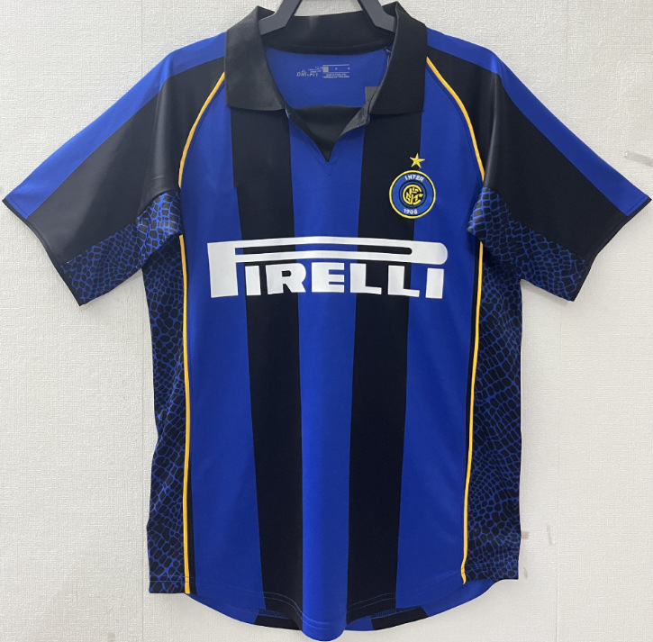 Camiseta de Brasil de manga corta retro 2002 Francia Chelsea Argentina Santas Portugal Camiseta de fútbol AC Milan