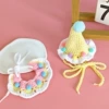 Bib, hat, set handmade