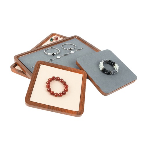 Wood grain jewelry tray, jewelry display, viewing tray, play bracelet, bracelet, ring display, jewelry storage tray