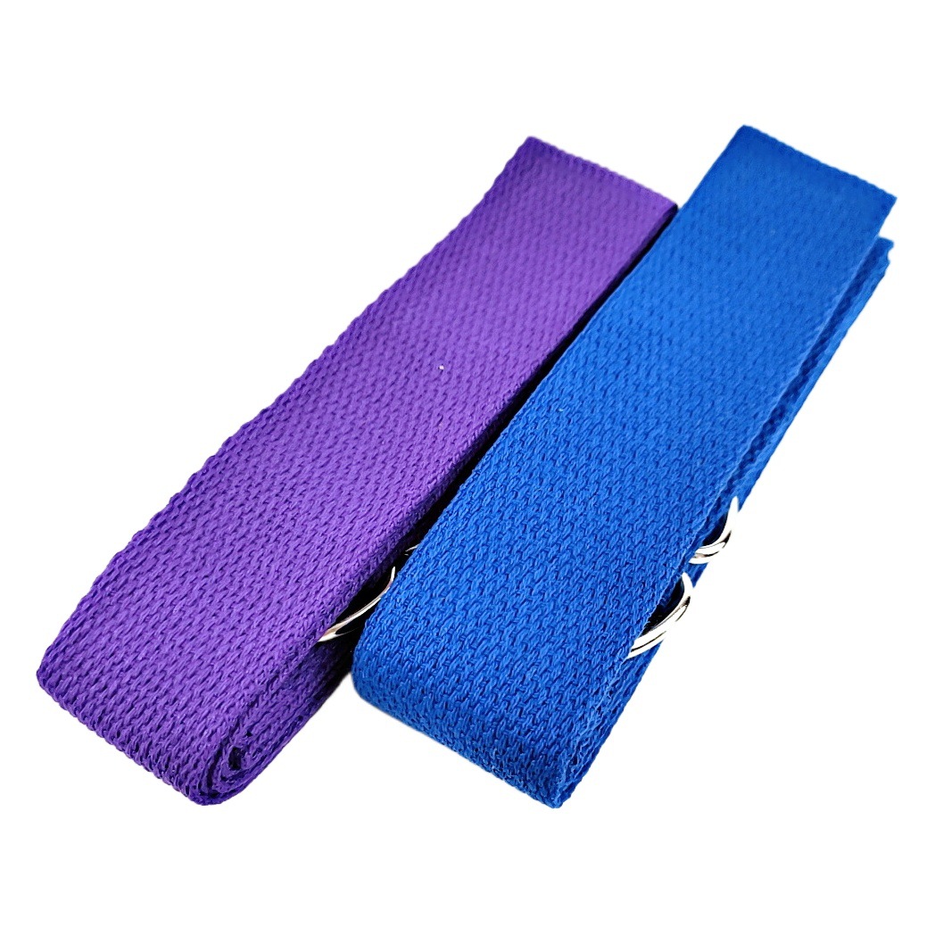 Pure Cotton Yoga Stretch Band Auxiliary Stretching Exercise Band Yoga Movement Extension Auxiliary Tension Band Stretching Band Strap