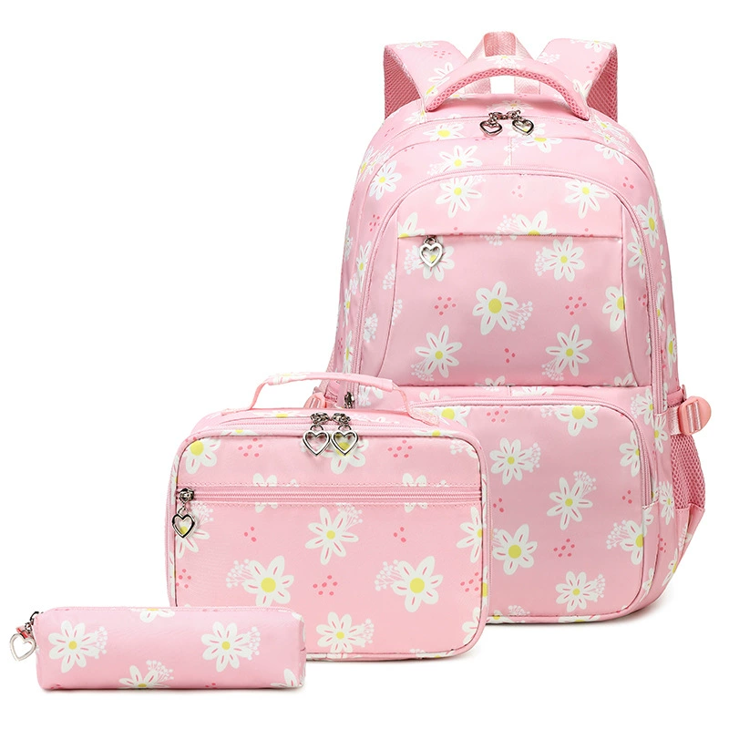 Backpack, shoulder bag, capacious fresh school bag, simple and elegant design
