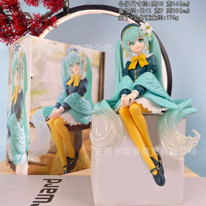 包邮灰姑娘初音手办睡美人长发洛天依公主水手服摆件批发代发|undefined