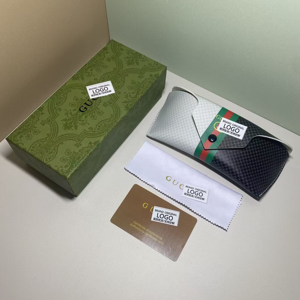 Fábrica al por mayor directa de una sola pieza de caja de espejos de alta calidad caja de almacenamiento gafas de sol gafas de sol caja de gafas de sol