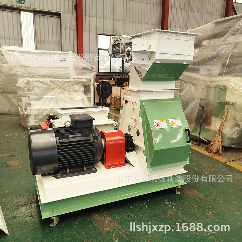 中大型玉米粉碎机 37kw玉米稻壳秸秆饲料粉碎机 养殖农业饲料机械