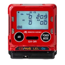 日本理研GX-3R便携式测氧测爆仪O₂ H₂S LEL CO 检测仪 原装