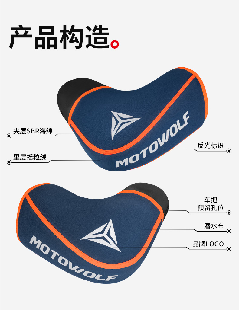 Motorcycle Handlebar Covers for Winter, Windproof and Cold-Proof, Warm Hand Protectors for Electric Scooters, Thickened Handlebar Covers
