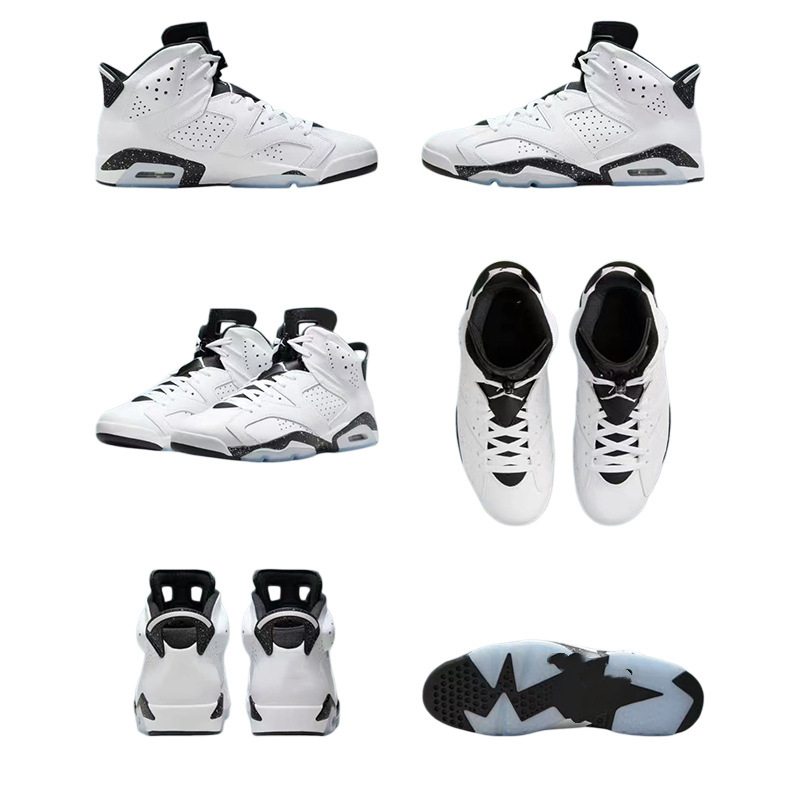 Cross-border Jordan 6 infrared, black, carbon gray, red AJ6 basketball men's sports shoes, casual sneakers Cross-border Jordan 6 infrared, black, carbon gray, red AJ6 basketball men's sports shoes, casual sneakers