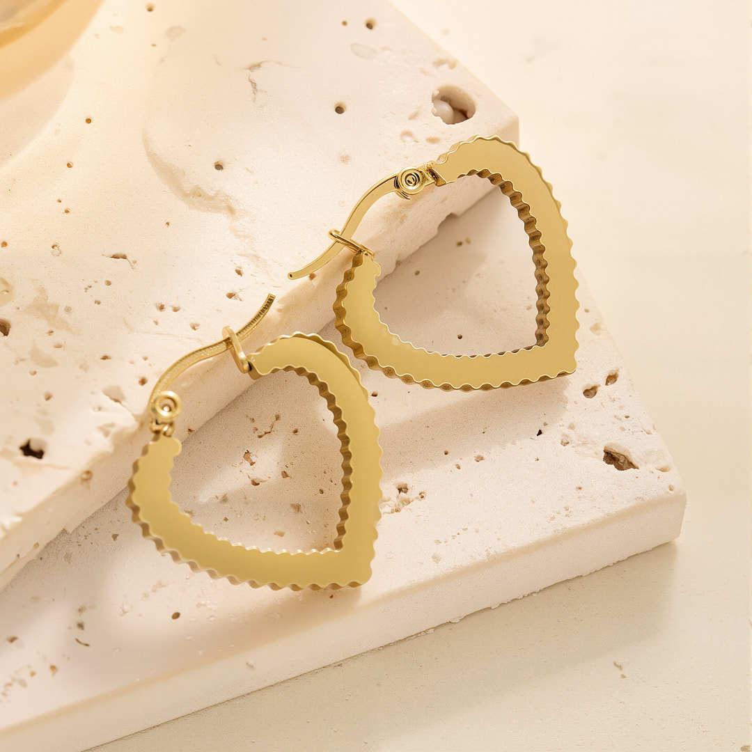 Eh009 earrings gold