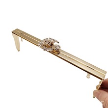 定制晚装包铜铰口金 铜制手袋铰