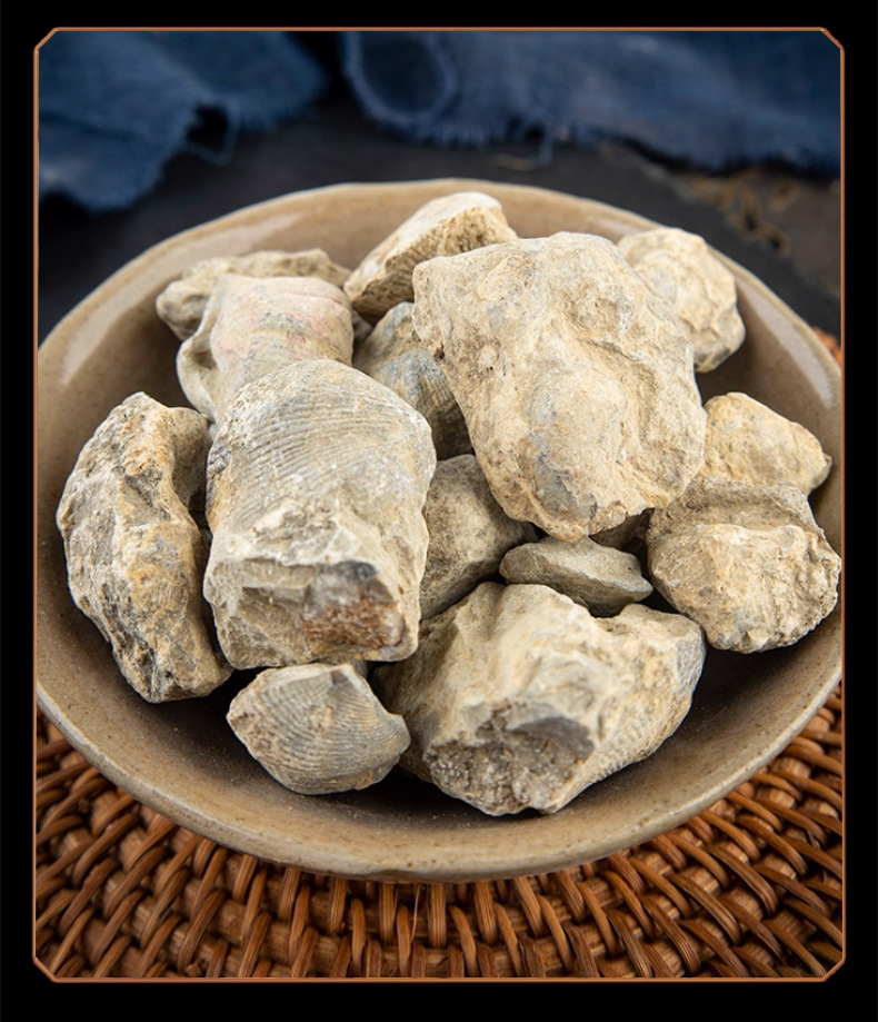 Shi Yan Water-Processed Fossil Stone Swallow Dried Mineral Herb 500g Traditional TCM Decoction Ingredient in use