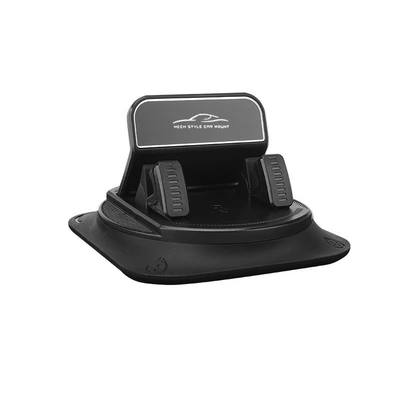 2026 New Model Stable Non-Slip Adhesive Phone Holder, Car Dashboard Navigation-Specific Vehicle Support Stand (Car phone holder) - zk1-black-mirror-style-glue-base-can-be-rotated-360-degrees