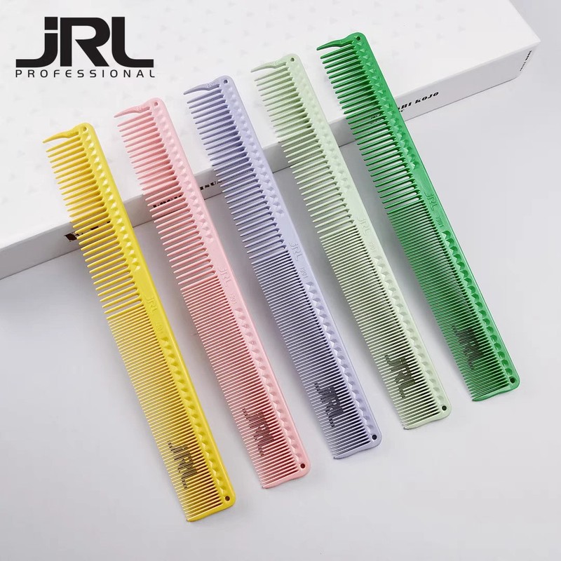 JRL イーグルヘアカットコームヘアサロンカットコーム帯電防止高温耐性チップテールコームメンズヘアフラットヘッドコーム|undefined