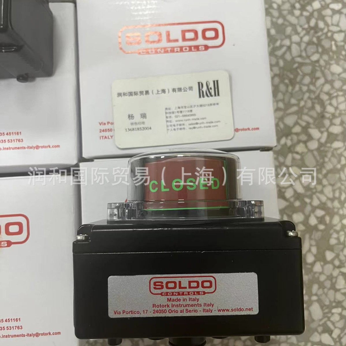 意大利SOLDO限位开关盒，SOLDO执行器