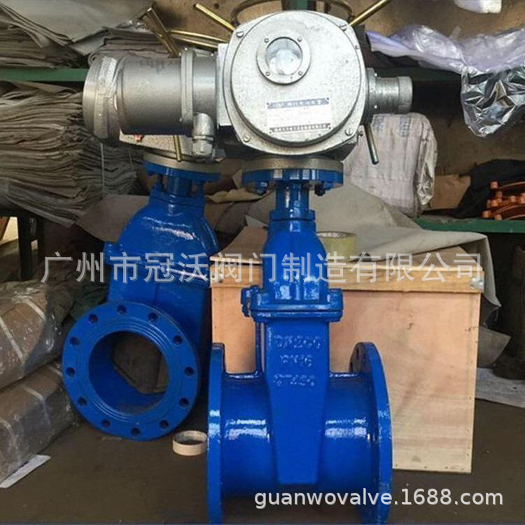 铸铁煤气瓦斯煤安矿用防爆485远程开关调节排水阀门 电动闸阀球阀