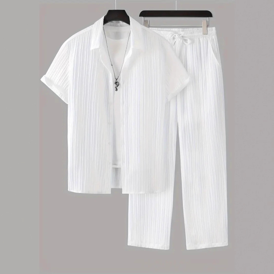 Solid breathable comfortable set