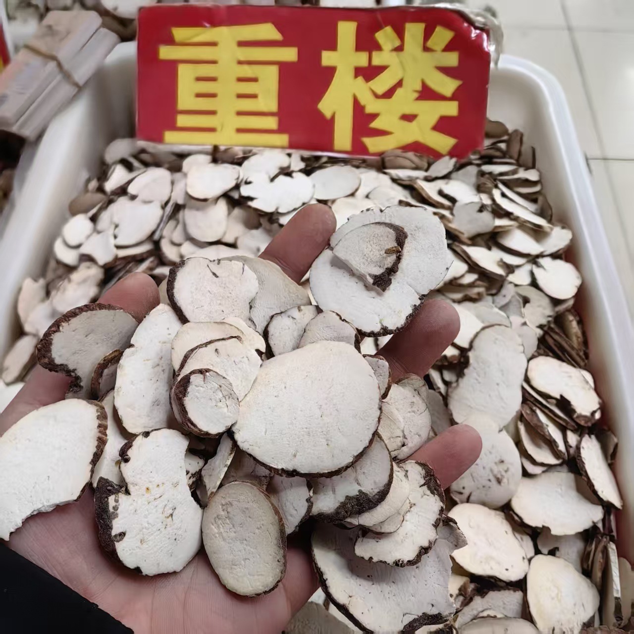 Dried Chonglou Rhizome 500g Paris Polyphylla Whole Root Yunnan Herb for Decoction and Powder quality and texture