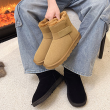 冬季新款2025东北棉鞋户外加绒加厚保暖鞋防滑防雪短靴男鞋厚底鞋