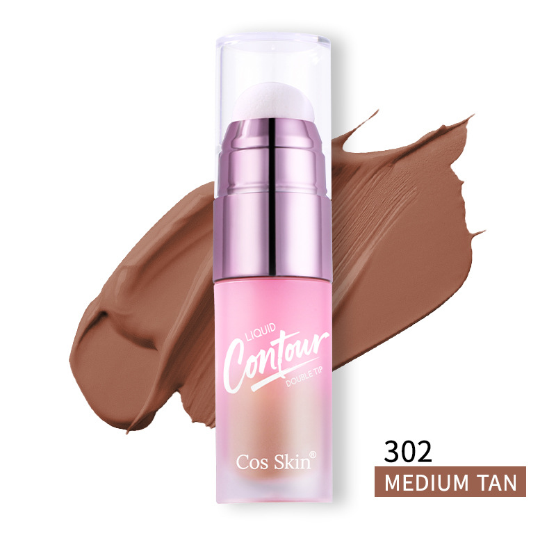 CosSkin Two-head Repair Stick Matte Highlight Silhouette Natural Durable Liquid Two-head Repair Pen