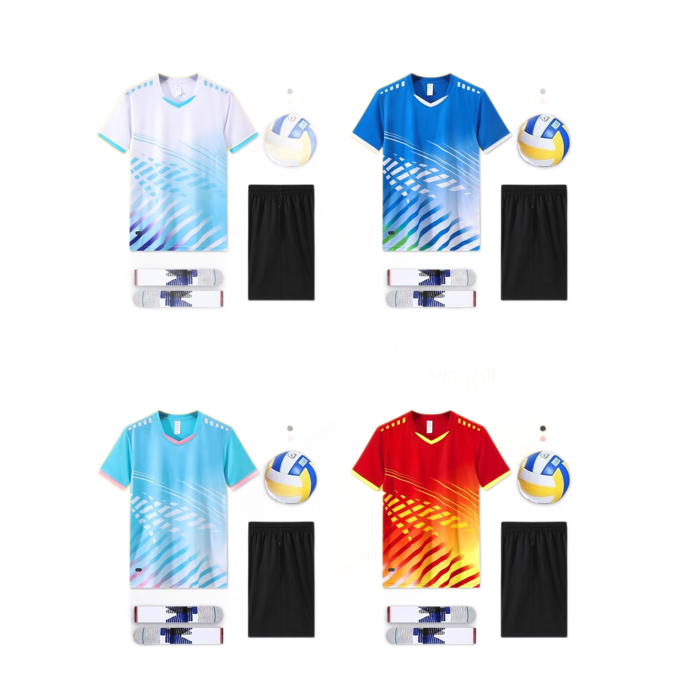 25 nuevos trajes de voleibol femeninos trajes de voleibol trajes deportivos de entrenamiento de competición especial impresión de camisetas de voleibol masculinas