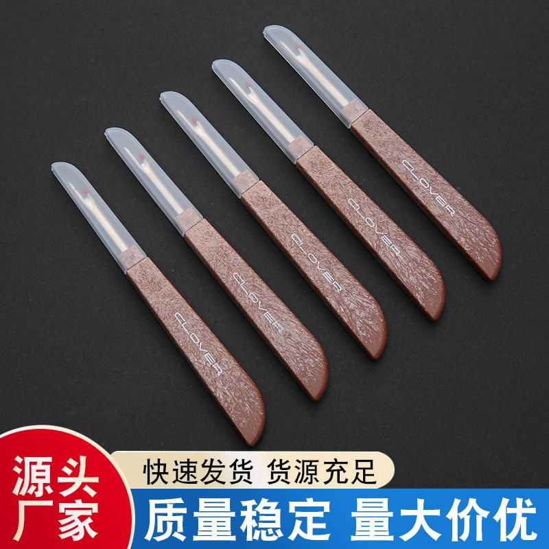 Острый инструмент для раскройки швов с имитацией колы CLOVER, имитация древесины, большой резак для ниток, инструмент для вышивки крестом, раскройщик швов