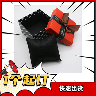 [wholesale] watch box bow exquisite hard paper gift watch box gift box, box