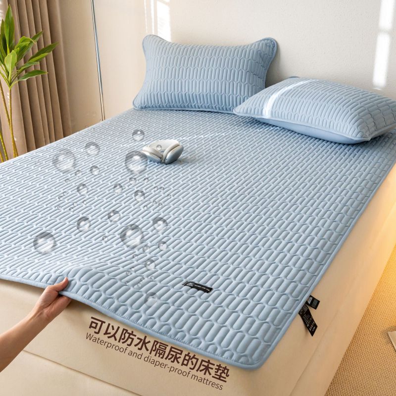 New Foreign Trade Cross-Border Waterproof Mattress Pad, All-Season Bed Protector, Quilted Soft Mattress Pad, Non-Slip Protective Mat, Bed Cover New Foreign Trade Cross-Border Waterproof Mattress Pad, All-Season Bed Protector, Quilted Soft Mattress Pad, Non-Slip Protective Mat, Bed Cover