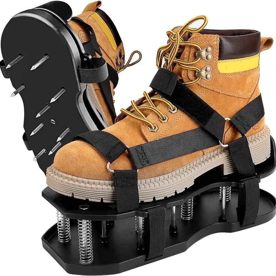 새로운 잔디 스파이크 블랙