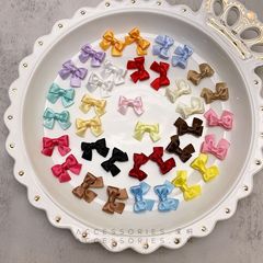 クロスボーダー手作りDIYミニリボン蝶結びアクセサリーBJD子供服ロリータ人形アクセサリーペット飾り
