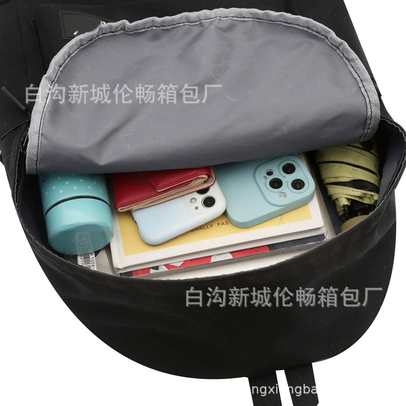 Capacious sports backpack for traveling, school bag for men and women, Korean style, for students