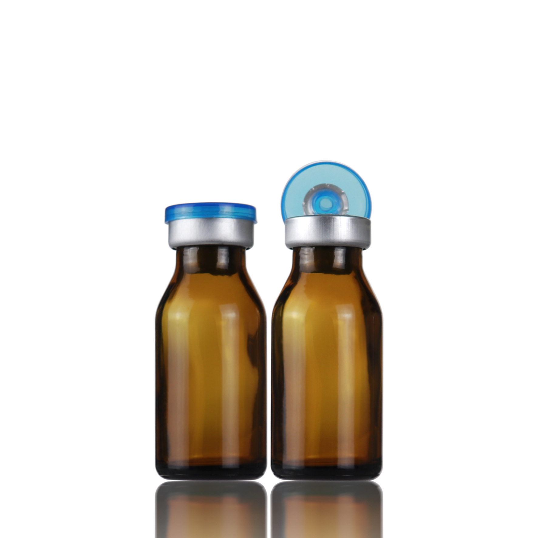 现货10ml茶色西林瓶 玻璃卡口瓶 药用模具西林瓶 原液瓶
