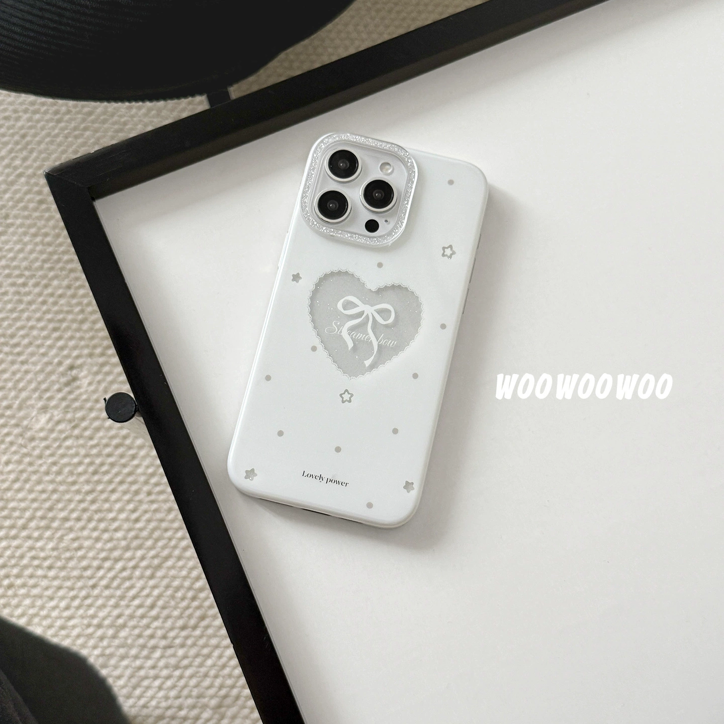 Apple, белый совместимый iPhone 15 с бантом, чехол для телефона, iphone, 16promax