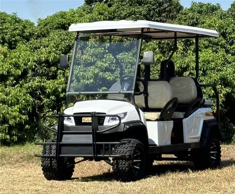 6 electric golf cart scenic spot scooter electric self-driving tour car battery four-wheel car pictures and manufacturers